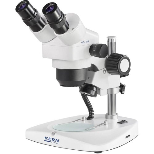 Kern Stereo-Zoom mikroskop, binokularni 36 x OZL 445 prodirajuće svjetlo, upadajuće svjetlo Cijene