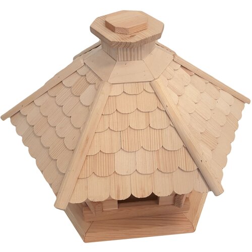  Drvena hranilica za ptice 47x41x36 Slike
