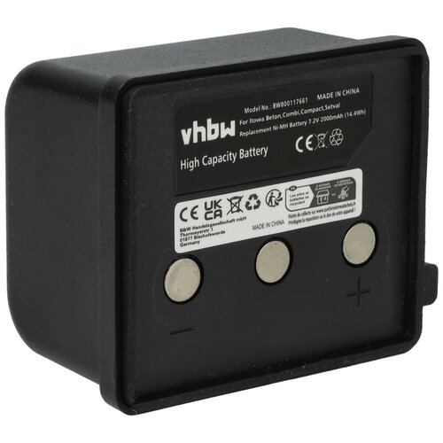 VHBW Baterija za Itowa Beton / Combi / Compact / Setval, BT7223MH, 2000 mAh Cene