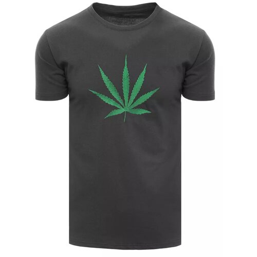 DStreet Men's graphite RX4947 T-shirt Cene