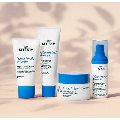Nuxe Creme Fraiche de Beauté 48HR Moisture SOS Rescue Mask vlažilna maska za obraz 50 ml za ženske Cene