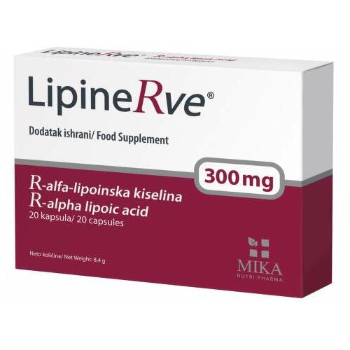 Lipinerve 300 mg, 20 kapsula Cene