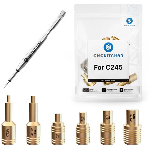 CNC Kitchen Einschmelzhilfen + C245 Adapter - 1 set Cijene
