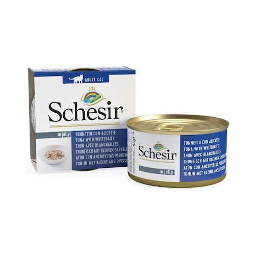 Schesir cat tunjevina i inćun u želeu, 85gr Cene