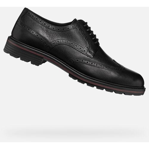 Geox Black Men's Formal Shoes Walk Pleasure C - Mens Cijene