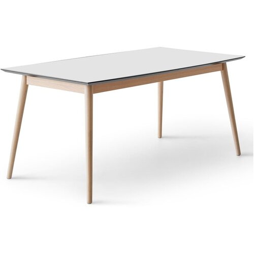 Hammel Furniture Bijeli/u prirodnoj boji proširiv blagovaonski stol s bijelom pločom stola 90x165 cm Meza – Cijene