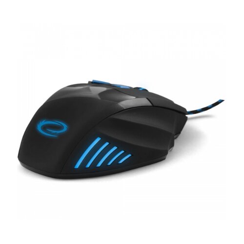Esperanza Mi&amp;scaron; ESPERANZA GAMING WOLF 7D MX201, blue, 2400dpi, double-click, ergonomic, EGM201B Slike