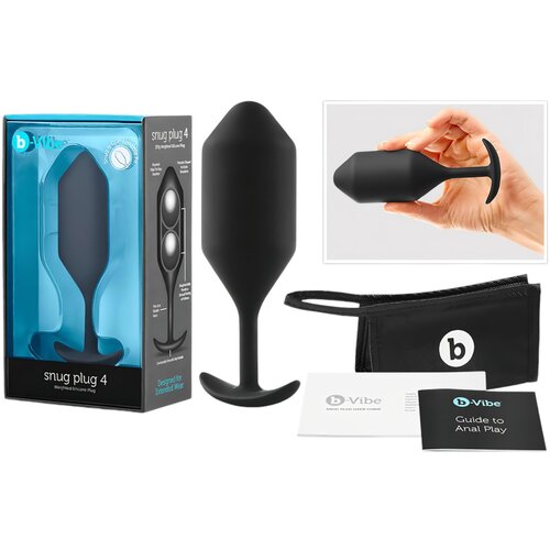 b-Vibe Analni čep z utežjo Snug Plug 4 Cene