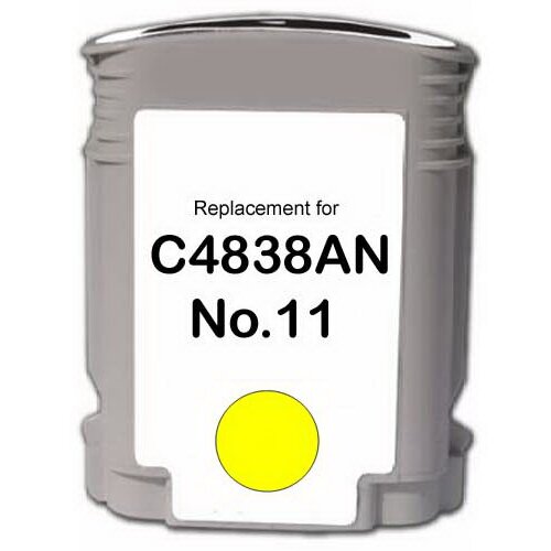 Eurotoner Tinta Zamjenska za HP 11Y - C4838A Žuta Slike