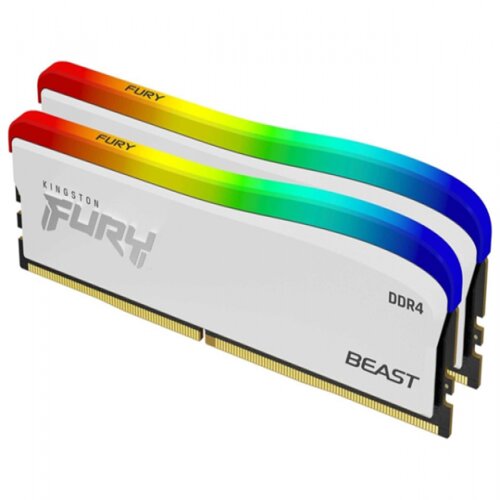 Kingston dimm DDR4 32GB (2x16GB kit) 3600MT/s KF436C18BWAK2/32 fury beast rgb special edition ram memorija Slike