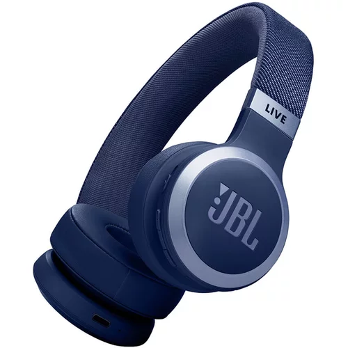 Jbl Live 670NC Bluetooth naglavne brezžične slušalke, modre