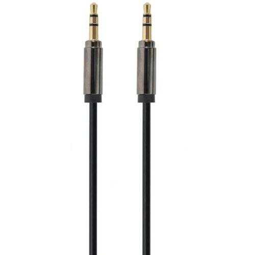 Gembird CCAP-444-1M Kabl konektor 3.5mm Stereo plug to 3.5mm Stereo plug audio 1 m, Pozlaćeni Slike