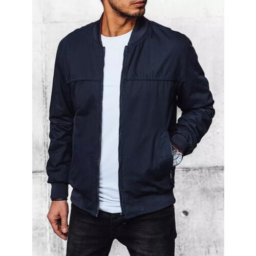 DStreet Men's reversible jacket blue Slike