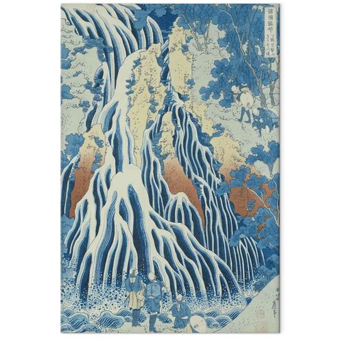  XXL slika - Hokusai Katsushika &amp;ndash; Kirifuri Waterfall at Kurokami Shimotsuke 133x200 Slike