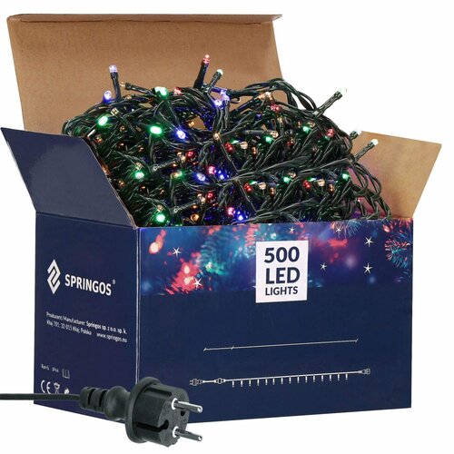  Božićne lampice s 500 LED dioda Slike