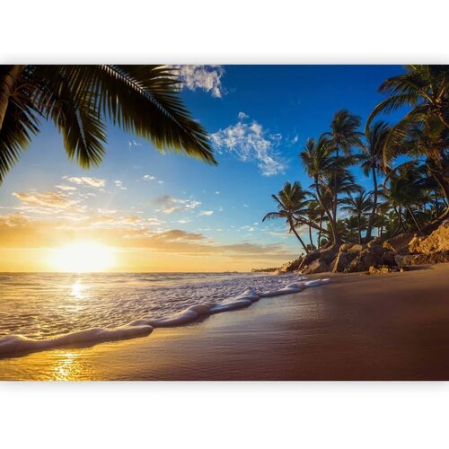  Foto tapeta - Tropical Beach 196x140 Samoljepljiva Slike