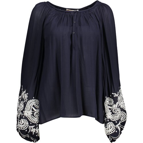 Kocca LONG SLEEVE SHIRT BLUE WOMAN Slike