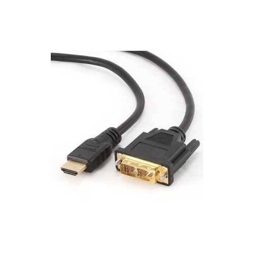  HDMI kabl, HDMItoDVI 3m M-M gold conn., BULK, GEMBIRD CC-HDMI-DVI-10 Slike