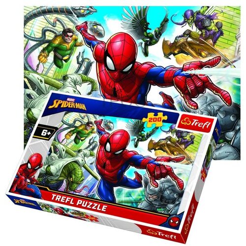 Trefl Marvel Spider-Man - Rojen superjunak - sestavljanka s 200 kosi Cene