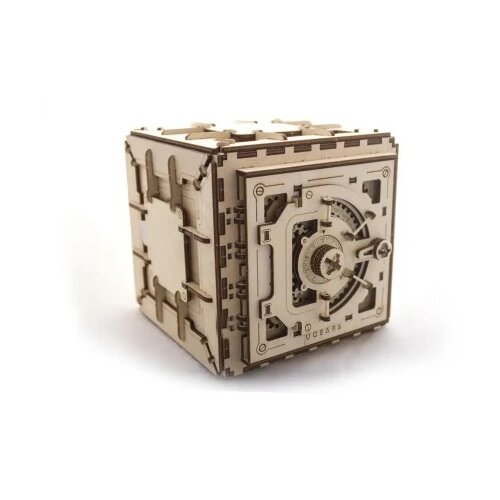 UGEARS 3d drvena eko mehanička puzzla - SEF ( 1194) Slike