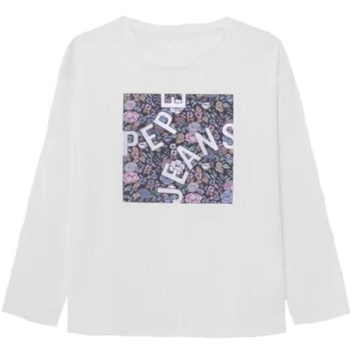 PepeJeans Majice s kratkimi rokavi - Bela Slike