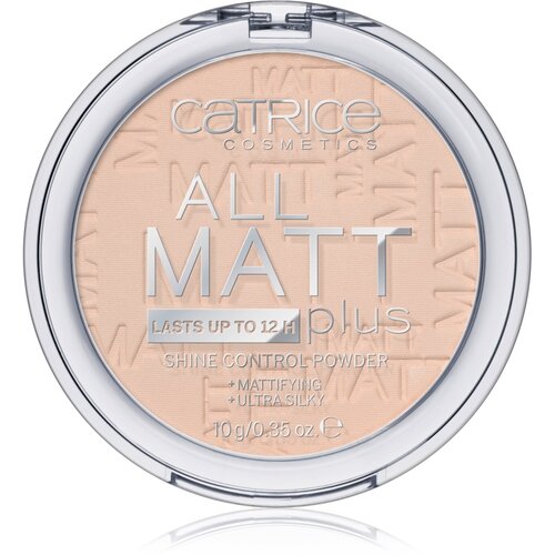 Catrice All Matt Plus matirajoči puder odtenek 010 Transparent 10 g Slike