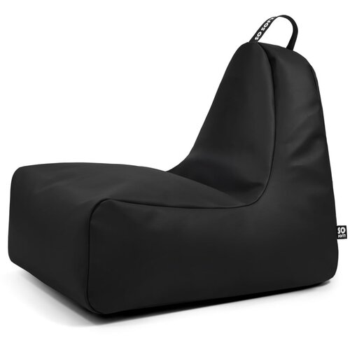 So Soft? Crna vreća za sjedenje od imitacije kože Chill XL &amp;ndash; Slike