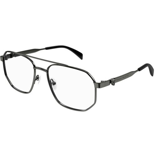 Alexander Mcqueen AM0459O 001 ONE SIZE (57) Siva/Kristalna Cene
