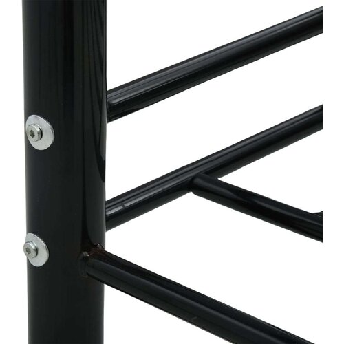  Za dnevni ležaj crni metalni 90 x 200 cm Slike