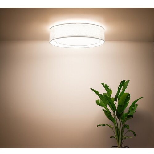  plafonsko svetlo puro 2xE27/40W/230V prečnika 60 cm belo Slike