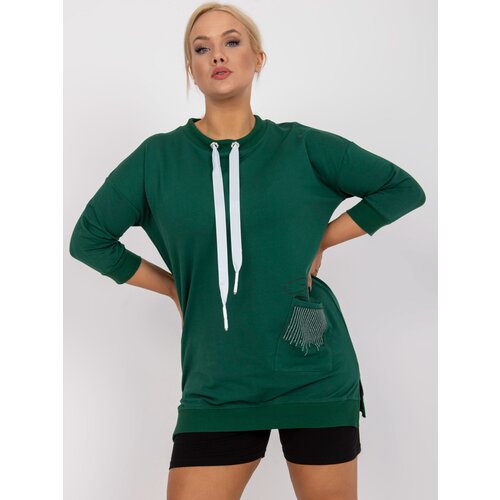 RELEVANCE Tunic-RV-TU-7506.56-dark green Cene