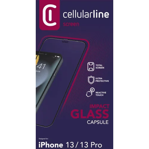 Cellular Line zaščitno steklo capsula iphone 13/13PRO