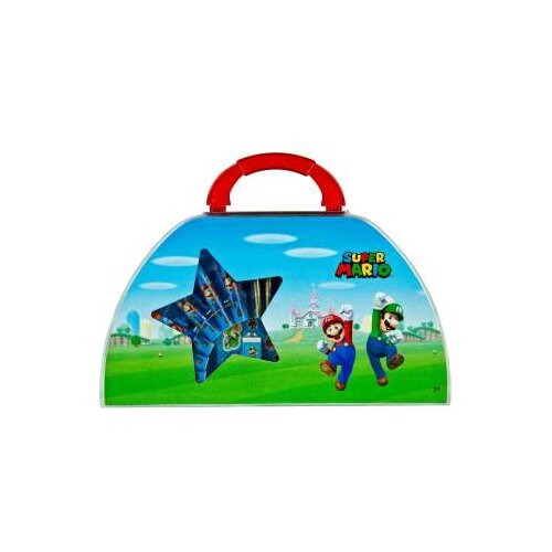  KREATIVNI SET ZA CRTANJE U KUTIJI 51 KOM SUPER MARIO Slike