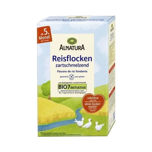 Alnatura Bio riževi kosmiči Cene