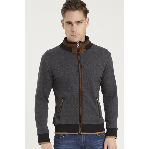 Dewberry 1021 MEN'S SWEATSHIRT-DIAGONAL ANTHRACITE Cijene