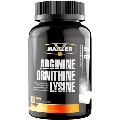 MAXLER Arginine Ornithine Lysine, 100 kapsula Cene