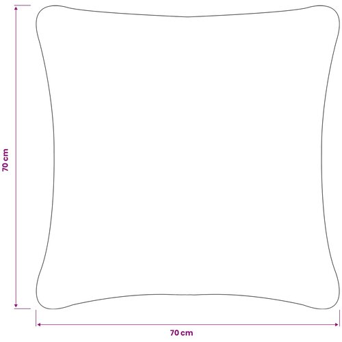  Presvlaka za jastuk 2 pcs HEERLEN Tamnosiva 70 x 70 cm Boucl&amp;eacute; Slike