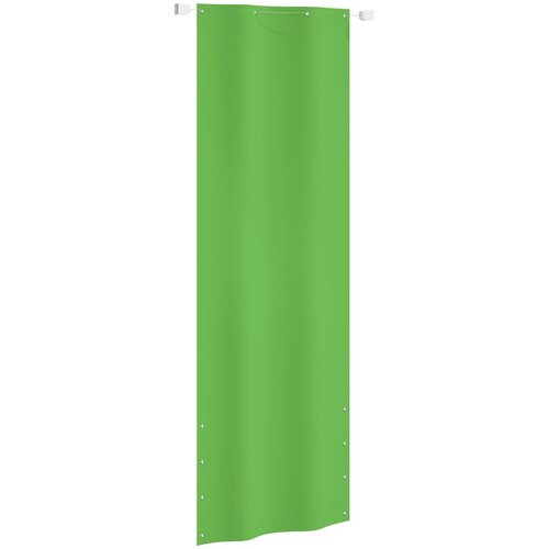 Furnova Balkonsko platno svetlo zeleno 80x240 cm tkanina Oxford, (21919058) Slike