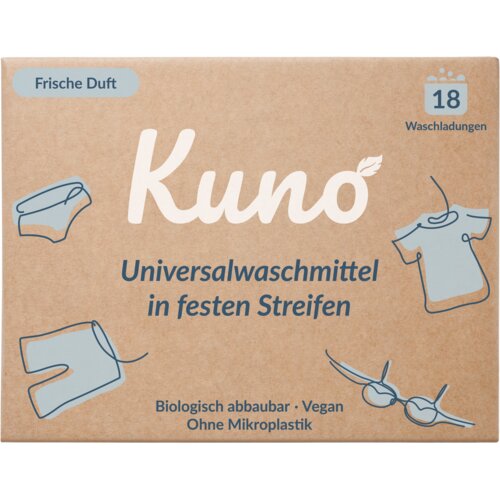 Kuno Univerzalni detergent v lističih - svež vonj - 18 kos. Slike