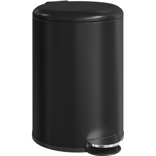 HOMCOM ko&scaron; za smeti kovina, plastika 36D x 30&Scaron; x 44V cm črno, (5000241897) Cene