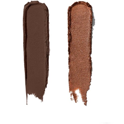 Bobbi Brown Long-Wear Cream Shadow Stick Duo senčila za oči v svičniku duo odtenek Milk Chocolate / Midnight Brown 1.6 g Slike