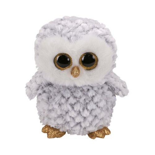 Ty Plišana igračka - Beanie Boos, Owlette sova, bijela, 24 cm (008421370863) Cijene