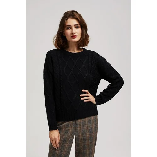 Moodo Sweater with decorative fabric