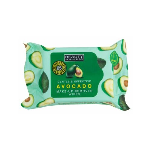 Beauty Formulas vlažne maramice za uklanjanje šminke avokado 25/1 Cene