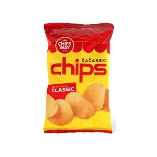 Chips Way slani 150g Cene