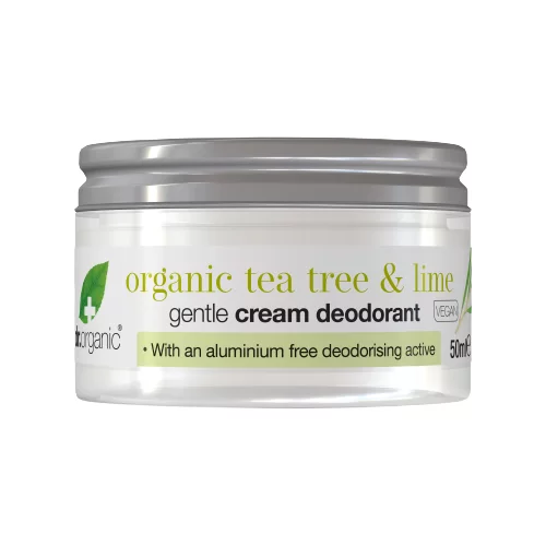 Dr. Organic organic Tea Tree & Lime Gentle Cream Deodorant