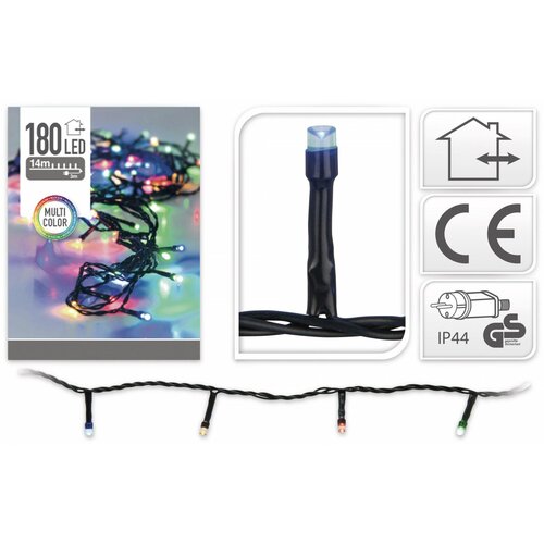  Lanac za novogodišnje lampice 180 led rgb 14m Cijene