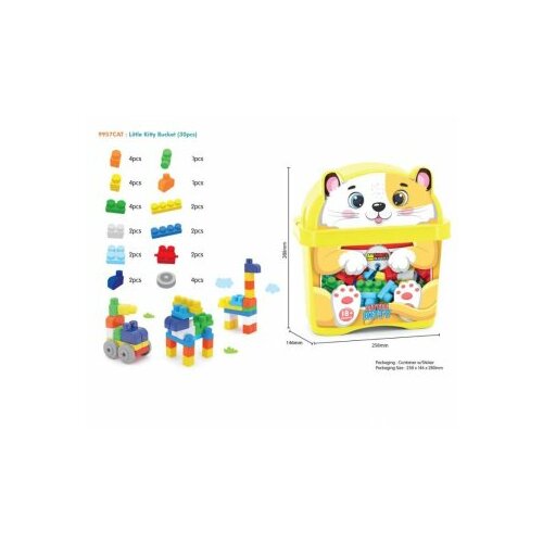 Sun Ta Toys Sunta kocke, u kutiji sa likom mace ( A077580 ) Slike