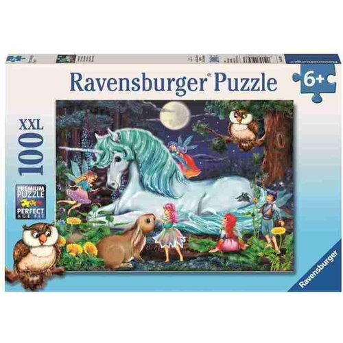 Ravensburger 100 delna sestavljanka Samorog in začarani gozd 10793 Cene