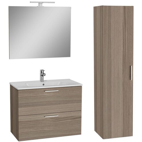 Vitra MIASET80CSET Mia 79 x 61 x 39,5 cm kopalniški sestav s stransko omarico Cene